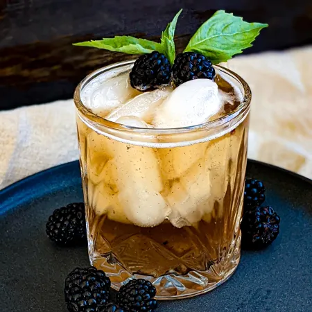 Bourbon Bramble