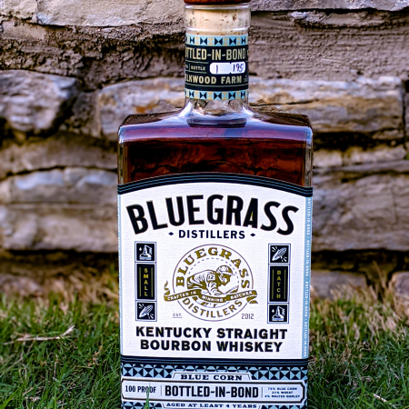 Bluegrass Distillers Blue Corn Bourbon Bottled-in-Bond